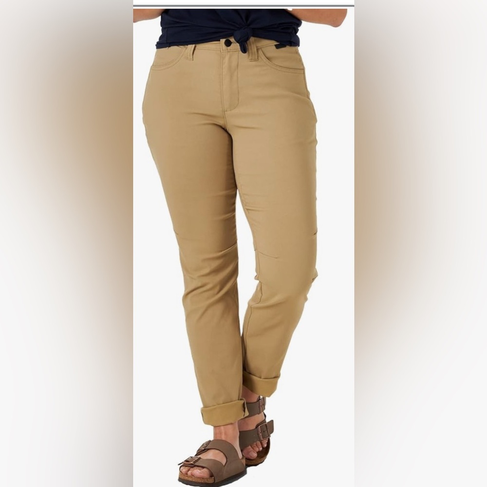 Wrangler ATG Women's Straight Leg Tan Pants